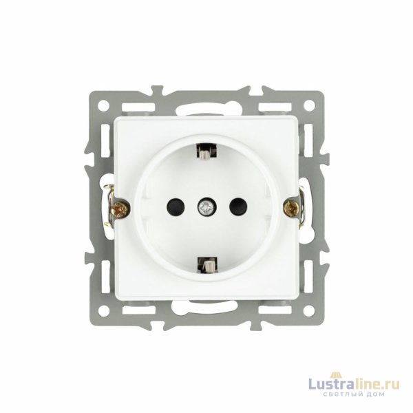 Механизм электрической розетки Arlight SCT-GP-MEU-PL-WH (250V, 16A) 043739