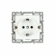 Механизм электрической розетки Arlight SCT-GP-MEU-PL-WH (250V, 16A) 043739