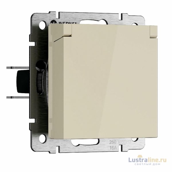 Розетка с защитной крышкой и шторками Werkel W1171203 4690389213151 a069595 Розетка с защитной крышкой и шторками Werkel W1171203 4690389213151 a069595
