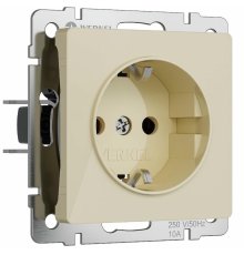 Розетка с заземлением и шторками Werkel 4690389197093 W1171143 a064061