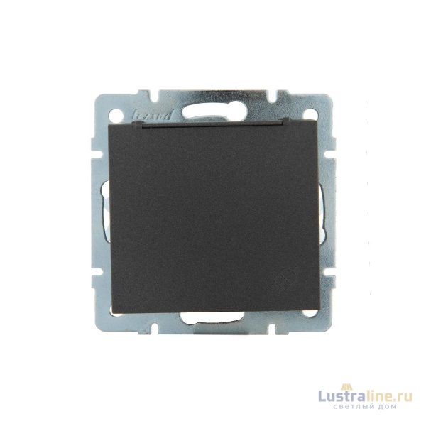 Розетка с/з с крышкой Lezard Rain 703-4188-123