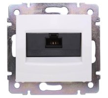 Розетка компьютерная RJ45 Legrand Valena 6 кат UTP с захватами белая 774246