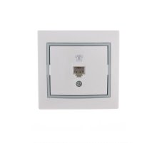 Розетка телефонная евро Lezard Mira 701-0215-137