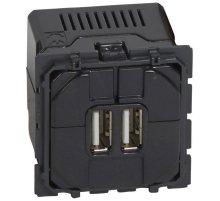 Розетка 2хUSB Legrand Celiane 067462
