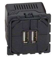 Розетка 2хUSB Legrand Celiane 067462