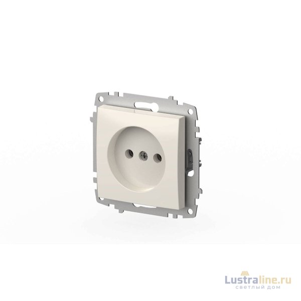 Розетка без заземления ELBI Zena Vega 609-010200-215