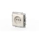 Розетка без заземления ELBI Zena Vega 609-010200-215
