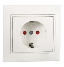 Розетка с защитой от детей Lezard Mira 701-0202-124B