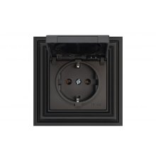 Розетка со шторками Liregus Retro 29-223