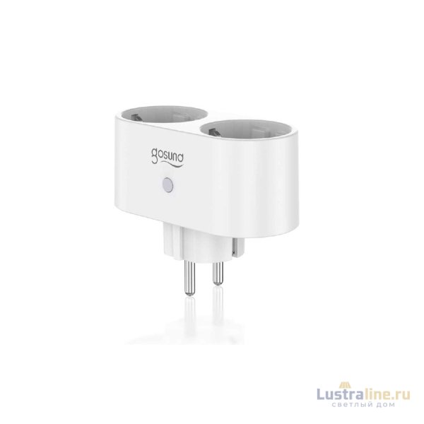 Умная двойная Wi-Fi розетка Gosund SP211