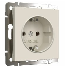 Розетка с заземлением Werkel 4690389184710 W1171062