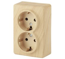 Розетка 2P+E Schuko Эра 11-2205-11 Б0020693