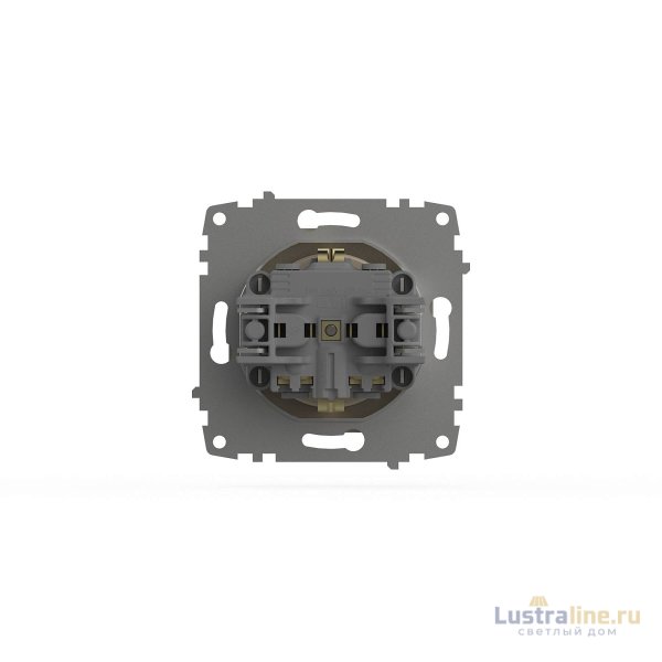 Розетка с заземлением и защитой от детей ELBI Zena Vega 609-012500-243