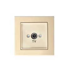 Розетка телевизионная проходная (TV) Liregus Epsilon 28-075