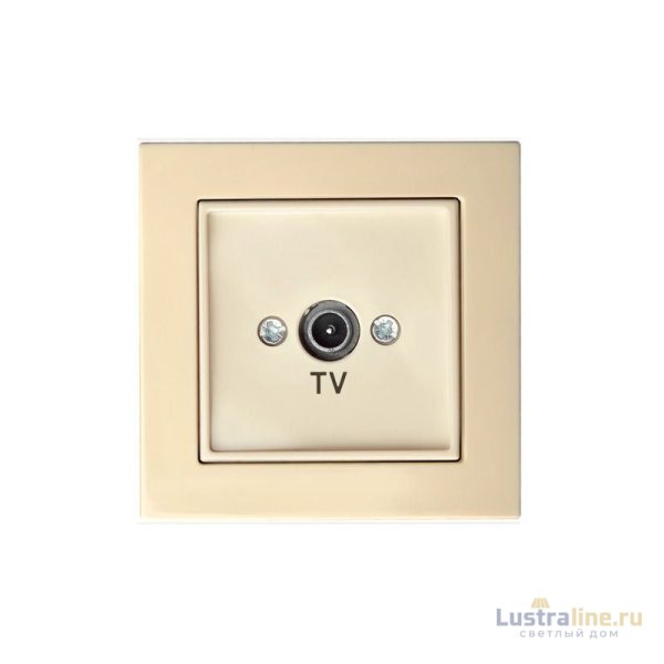 Розетка телевизионная проходная (TV) Liregus Epsilon 28-075