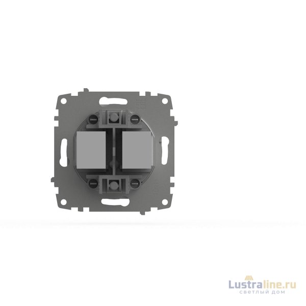 Розетка компьютерная + TF. (Cat 6) ELBI Zena Vega 609-015600-249