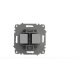 Розетка компьютерная + TF. (Cat 6) ELBI Zena Vega 609-015600-249