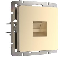 Розетка Werkel Ethernet RJ-45 шампань W1181011 4690389157479