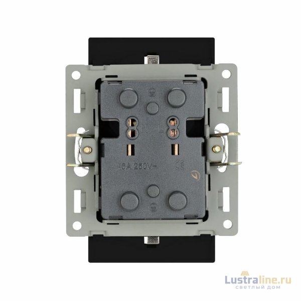 Механизм электрической розетки Arlight SCT-MEUD-PL-BK (250V, 16A) 043765