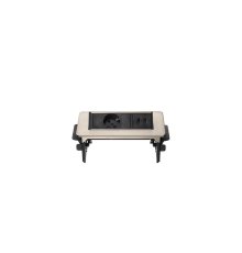 Блок розеток 47 (1 секция и 2 USB) Mebax 00-00001163