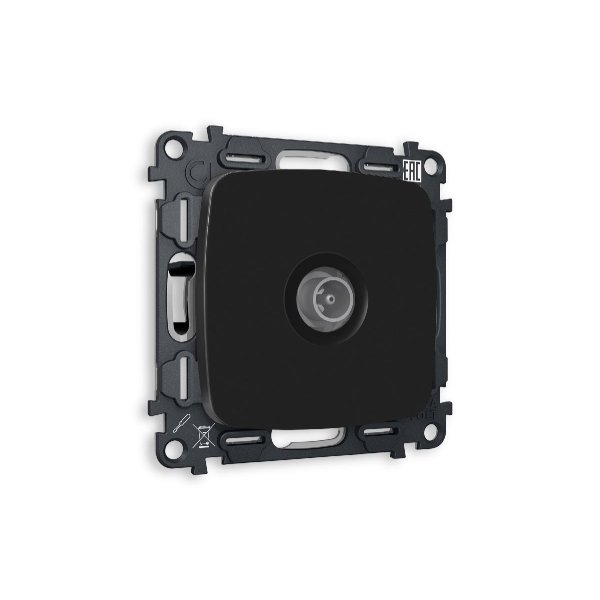 Комплект механизма TV розетки оконечной 50-870 MHz 1dB Ambrella Volt Omega MO813010