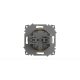 Розетка с крышкой и заземлением ELBI Zena Vega 609-010300-218