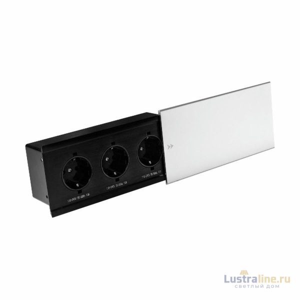 Блок розеток JX (Slide Top) (3 секции с кабелем питания Mebax 00-00002886
