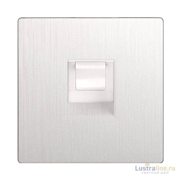 Телефонная розетка Werkel RJ-11 перламутровый рифленый W1182013 4690389172731