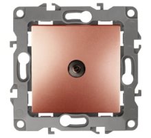 Розетка TV одиночная Эра 12-3101-14 Б0019341
