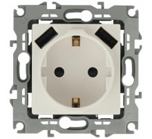 Розетка 2P+E со шторками и 2xUSB Эра 14-4109-02 Б0047868