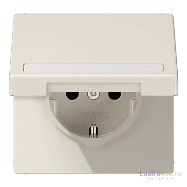 Розетка Schuko с крышкой Jung LS1520BFNAKL