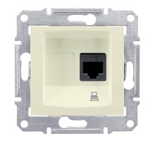 Розетка компьютерная RJ45 Schneider Electric Sedna UTP SDN4300147
