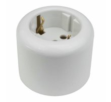 Розетка с заземляющим контактом Bironi Ришелье R1-101-01