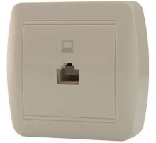 Розетка компьютерная Lezard Demet 711-0300-139