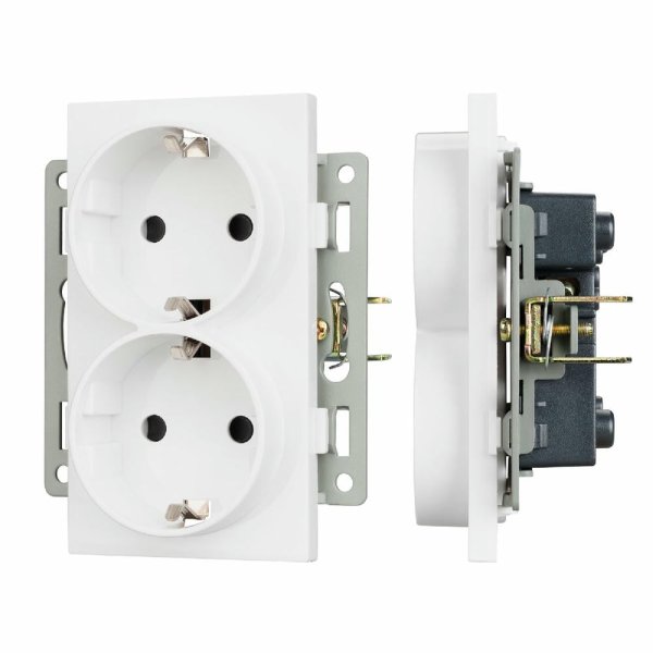 Механизм электрической розетки Arlight SCT-MEUD-PL-WH (250V, 16A) 043764