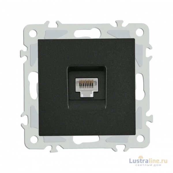 Розетка RJ45 Arte Milano 206.45-1.black