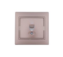 Розетка компьютерная Lezard Mira 701-3131-139