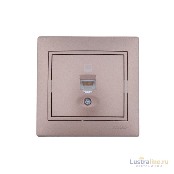 Розетка компьютерная Lezard Mira 701-3131-139