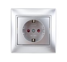 Розетка с защитой от детей Lezard Mira 701-1010-124B