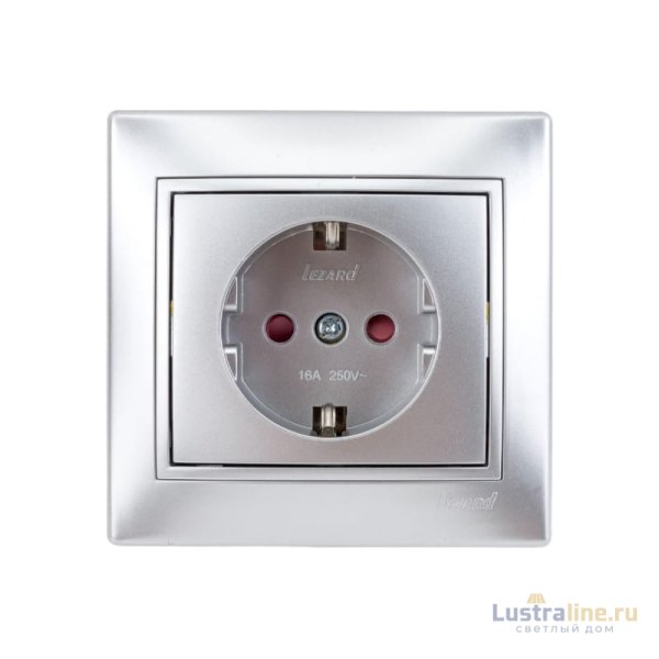Розетка с защитой от детей Lezard Mira 701-1010-124B