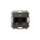 Розетка телефонная и компьютерная (RJ11+RJ45) Liregus Epsilon 28-115