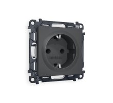 Комплект механизма розетки с/з со шторками Ambrella Volt Alfa MA907010