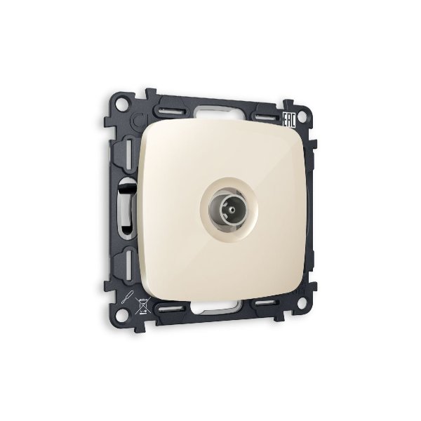Комплект механизма TV розетки проходной 5-1000 MHz 4dB Ambrella Volt Omega MO313030
