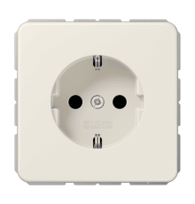 Розетка штепсельная Schuko Jung CD1520BFKI