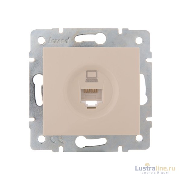 Розетка компьютерная Lezard Karina 707-0388-139
