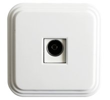 Розетка телевизионная 1-местная Stekker PST00-20-20 (ТР-01) 39705 Розетка телевизионная 1-местная Stekker PST00-20-20 (ТР-01) 39705