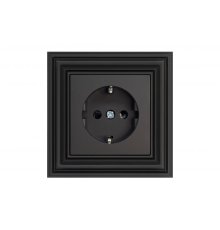 Розетка со шторками Liregus Retro 29-225