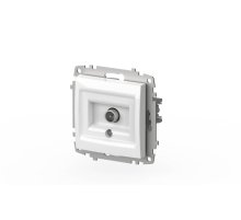Розетка для TV с экраном (концевая) ELBI Zena Vega 609-015600-273