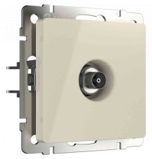 ТВ-розетка проходная Werkel (слоновая кость) W1184003 4690389155819