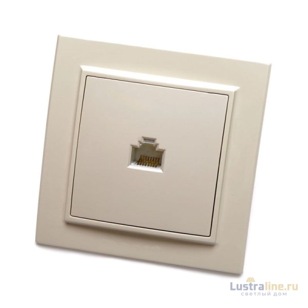 Розетка компьютерная 1-местная Stekker PST00-9007-02 RJ-45 39233